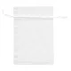 R- Organza tasak fehér 9x12 cm, húzózsinorral - 5800789