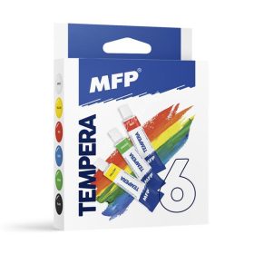 MFP tempera 6x12ml tubusban 6300356
