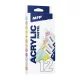 MFP tubusos akrilfesték 12 x 12 ml (pasztell + metál) - 6300392