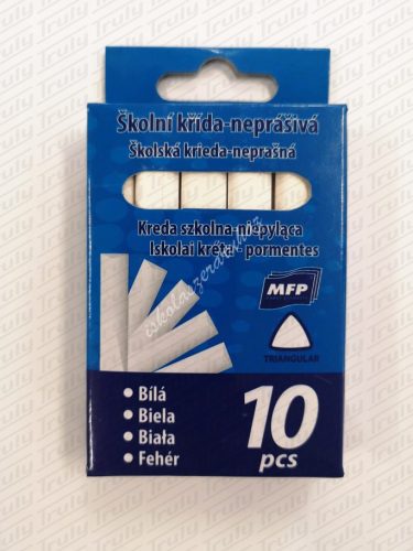 Táblakréta MFP 10 db-os fehér háromszögletű 6320124