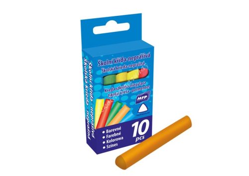 Táblakréta MFP 10 db-os színes háromszögletű 6320125