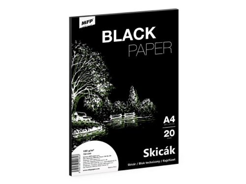 Fekete rajzfüzet MFP - 7501471