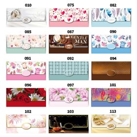 12- (NEW) Pénzboríték MFP 18 x 8,5 cm - 15 mintával