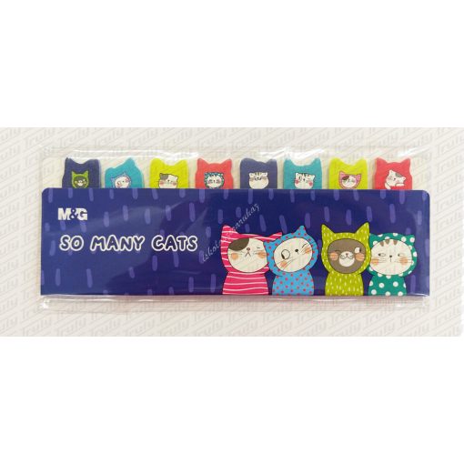 M&G jelölő címke Many Cats 8x20 lap AS26V873