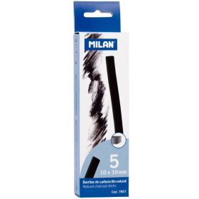 Rajzszén Milan 5 darabos 10-10 mm - 7807 