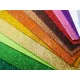 33- Dekorgumi A4 Glitteres - 16 színben