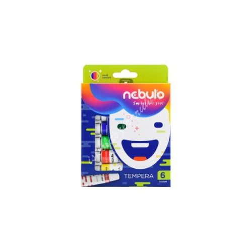 Nebulo tubusos tempera készlet 6x12ml NTF-6-12