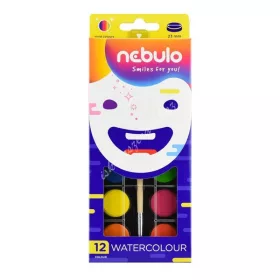 Nebulo vízfesték 12-es kisgombos NVF-12-23