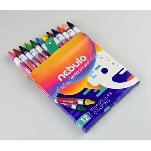Nebulo zsírkréta 12 darabos NZSK-12