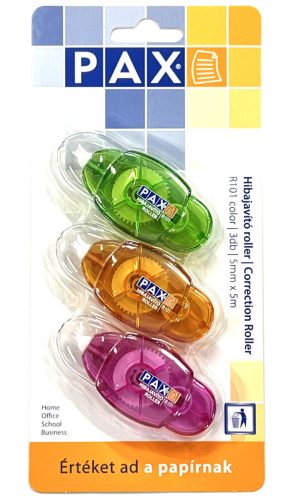 03- Hibajavító roller PAX R101 - 3 darabos bliszteren