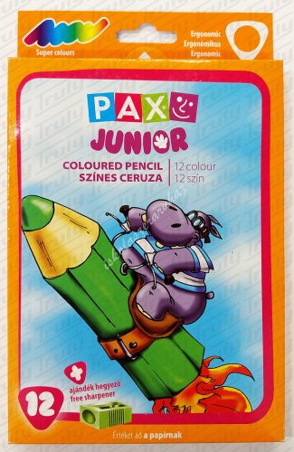 PAX háromszögletű színes ceruza (12db) - 4010112
