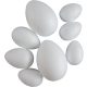 Polisztirol tojás 4 cm-es (50 db/csomag) - 13402