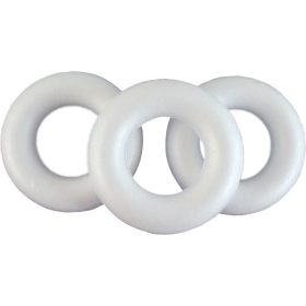 Polisztirol koszoró 18 cm (3 db/csomag) - 2131