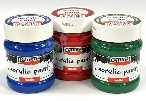 Pentart akrilfesték 230 ml (matt) - 11 színben