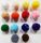 Pentart zsenília pompom 2 cm - 100 darabos