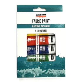 Textilfesték Pentart tubusos 6 x 16 ml - 45122