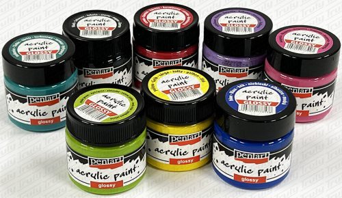 Akrilfesték Pentart  50 ml. Fényes - 42 szín