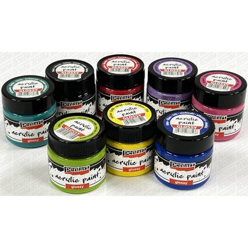 Akrilfesték Pentart  50 ml. Fényes - 42 szín