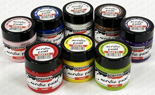 Pentart akrilfesték 50 ml (matt) - 74 színben