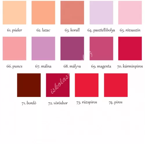 Pentart akrilfesték 50 ml (matt) - 74 színben