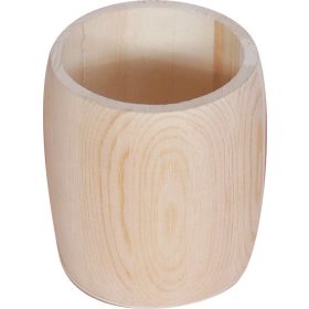 Fa írószertartó kerek 8 x 9,5 cm - 5894