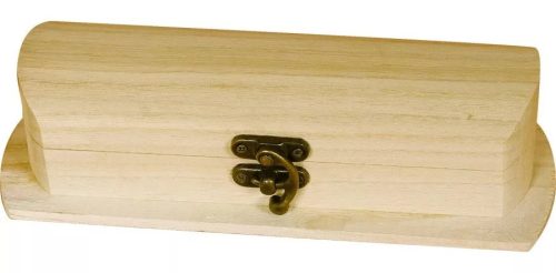 Fa tolltartó zárható peremes 19 x 5 x 8 cm - 5897