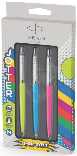 19- Golyóstoll Parker Jotter 3 darabos Pop Art