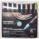 Dekormarker Uni Posca PC-5M készlet 8 darabos METÁL 