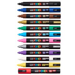 Dekormarker Uni Posca PC-5M - 37 színben