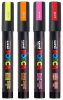 Dekormarker Uni Posca PC-5M FLUOR - 4 színben