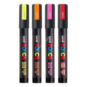 Dekormarker Uni Posca PC-5M NEON - 4 színben