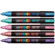 Dekormarker Uni Posca PC-5M METÁL - 5 színben