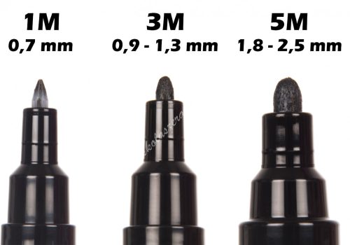 Dekormarker Uni Posca PC-5M - 37 színben