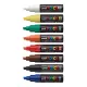 Dekormarker Uni Posca PC-8K - 9 színben