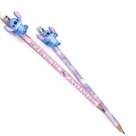 Ceruza Stitch HB radíros, 2 darabos - 75279