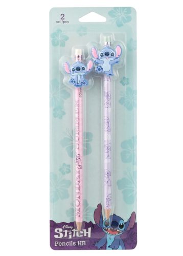 Ceruza Stitch HB radíros, 2 darabos - 75279
