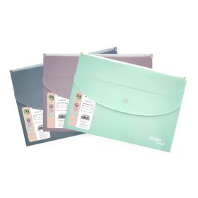   Irattartó tasak Spoko A5 ReLeaf cipzárral és tasakkal - 3 színben