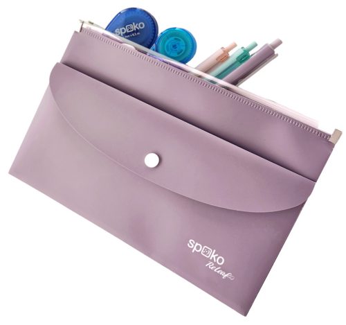 Irattartó tasak Spoko A5 ReLeaf cipzárral és tasakkal - 3 színben