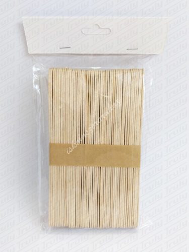 Dekor natúr spatula nagy