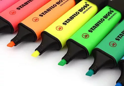 17- Szövegkiemelő Stabilo BOSS 23 darabos display