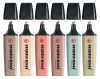 17- Szövegkiemelő Stabilo BOSS Nature colors - 6 színben 