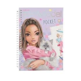 33- TOPModel mini színező füzet - 13445