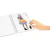 33- TOPModel mini színező füzet - 13445