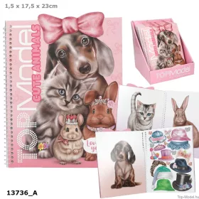 33- TOPModel matricás öltöztető album Animals - 13736