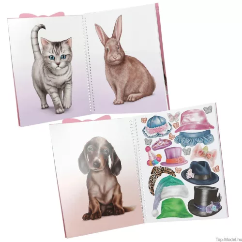 33- TOPModel matricás öltöztető album Animals - 13736