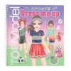 33- TOPModel matricás öltöztető album Sports - 13808