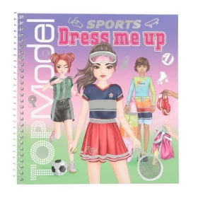 33- TOPModel matricás öltöztető album Sports - 13808