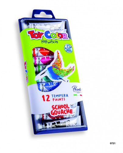 ToyColor tempera tubusos 12 db 7,5 ml. 0721