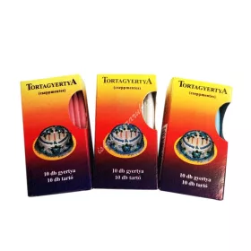 Tortagyertya 10+10 darabos