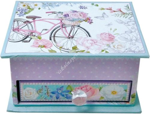 Gift Bike ékszertartó tükörrel kicsi